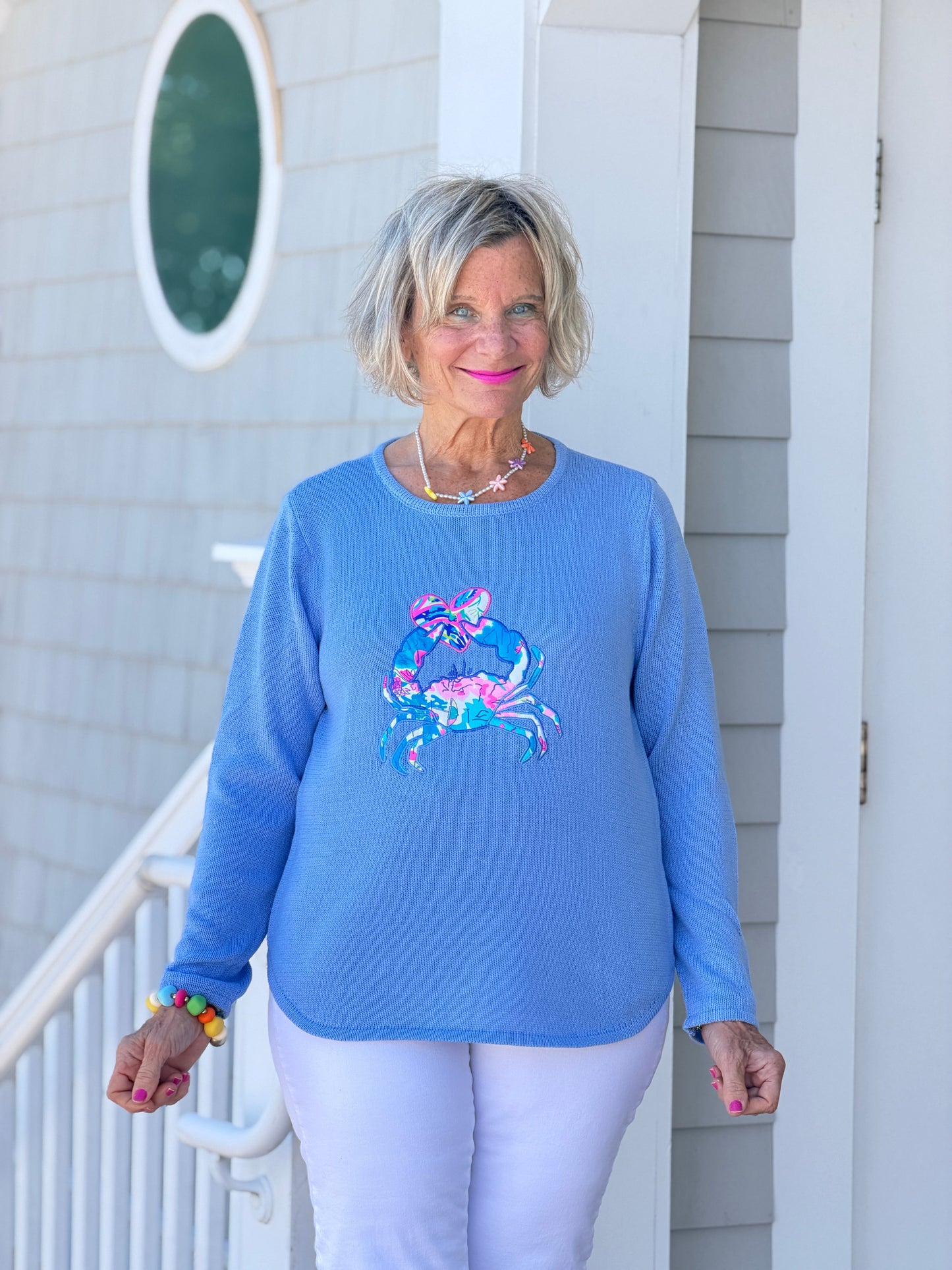 BEACH CLUB PERRI CRAB SWEATER