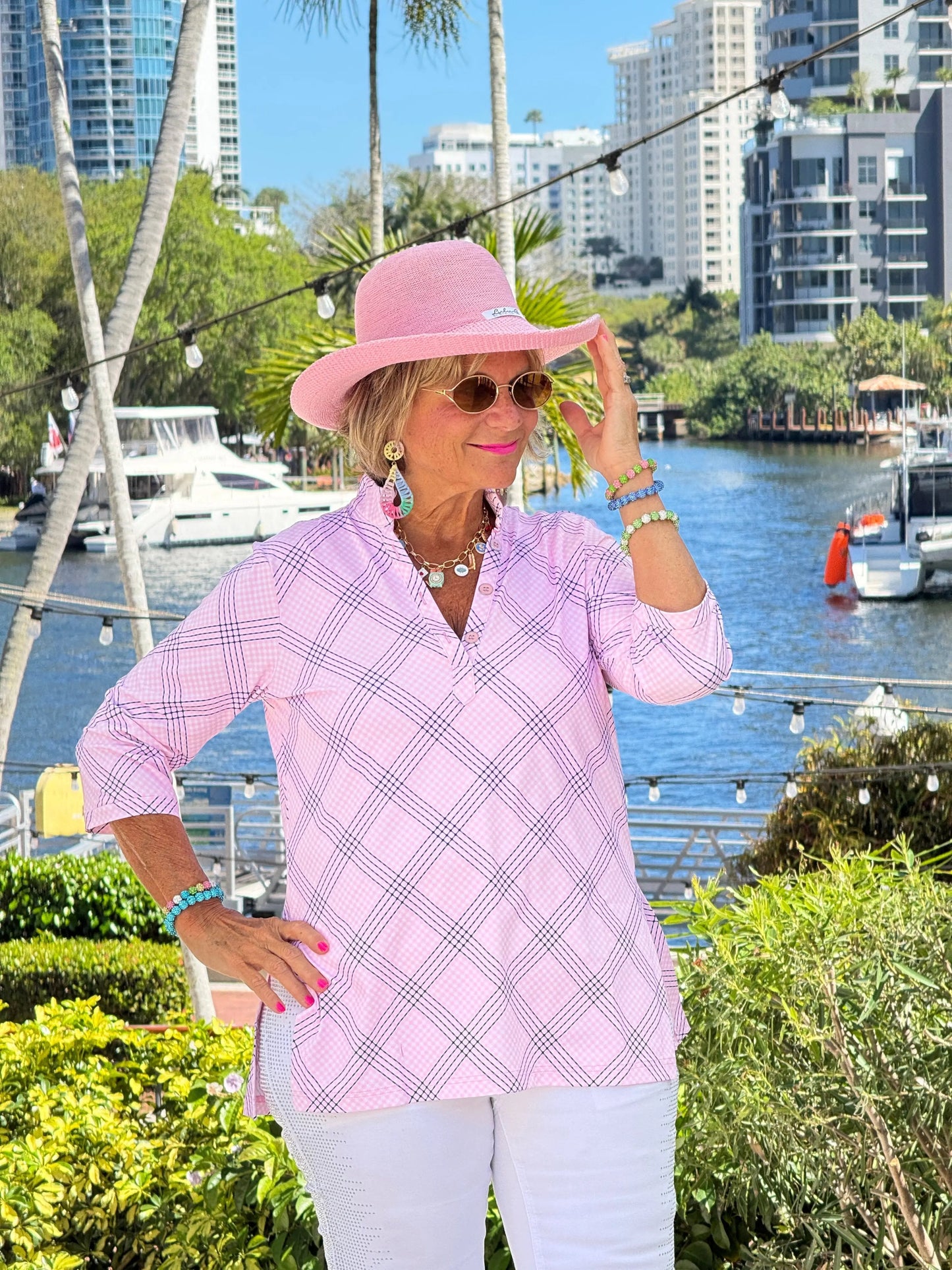 LULU B PINK CHIC TUNIC
