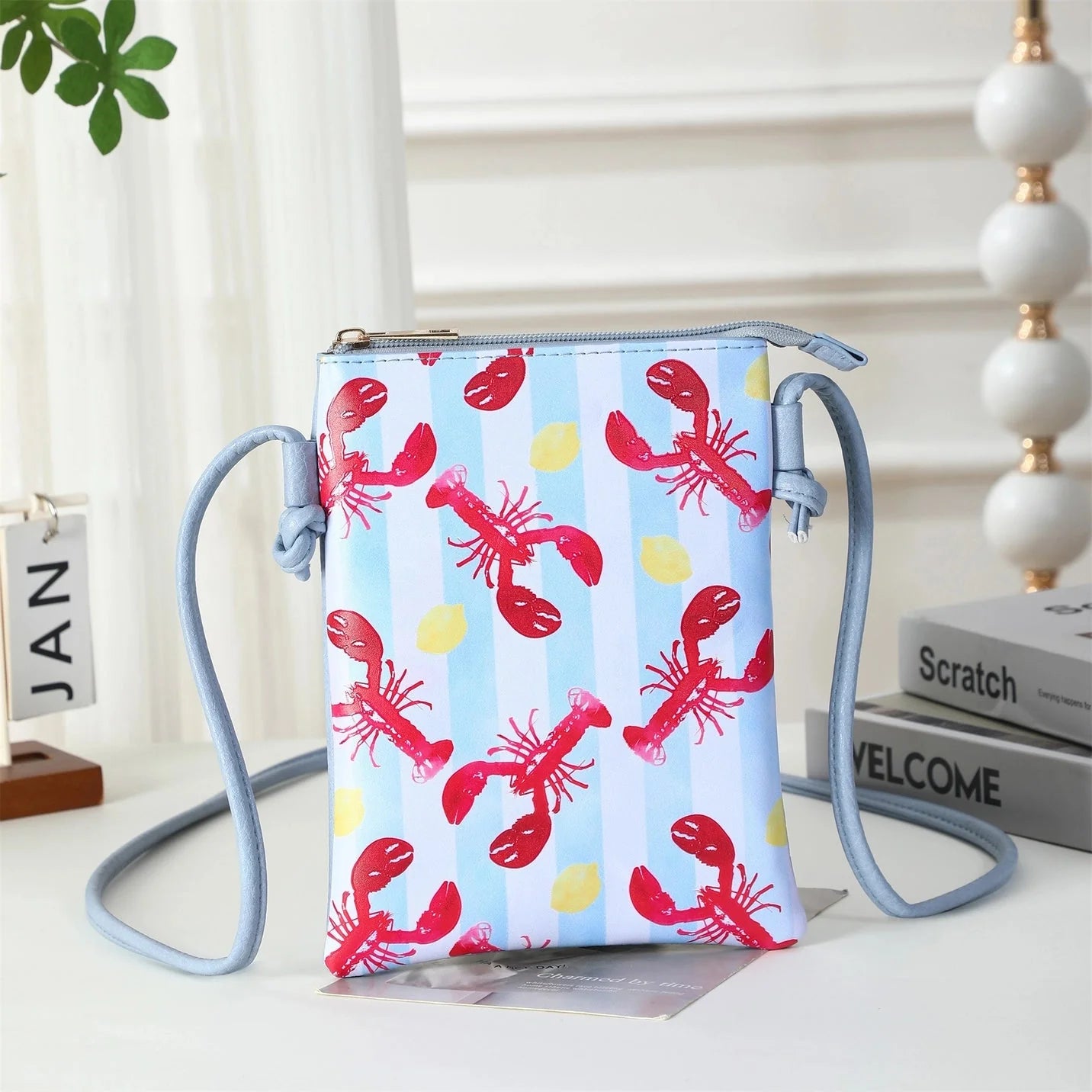Colour Print Cellphone Bag - Lobster