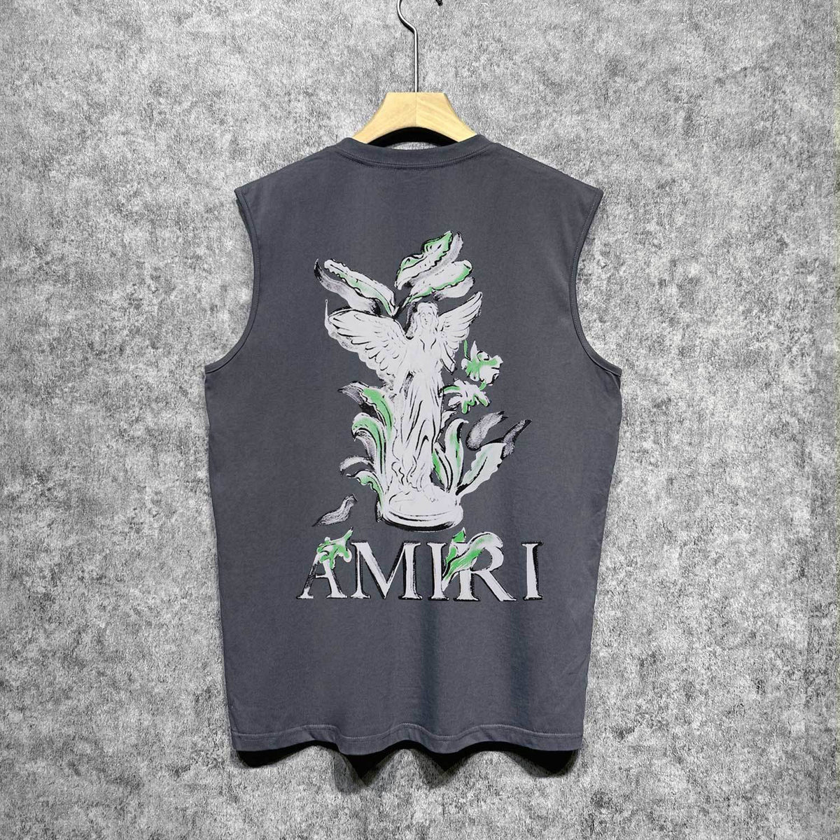 Amiri tank top angel printing