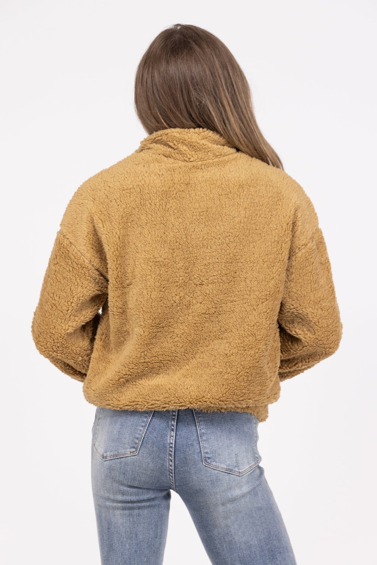 Friendly Fuzziness Women's Cozy 1/4 Zip Jacket
