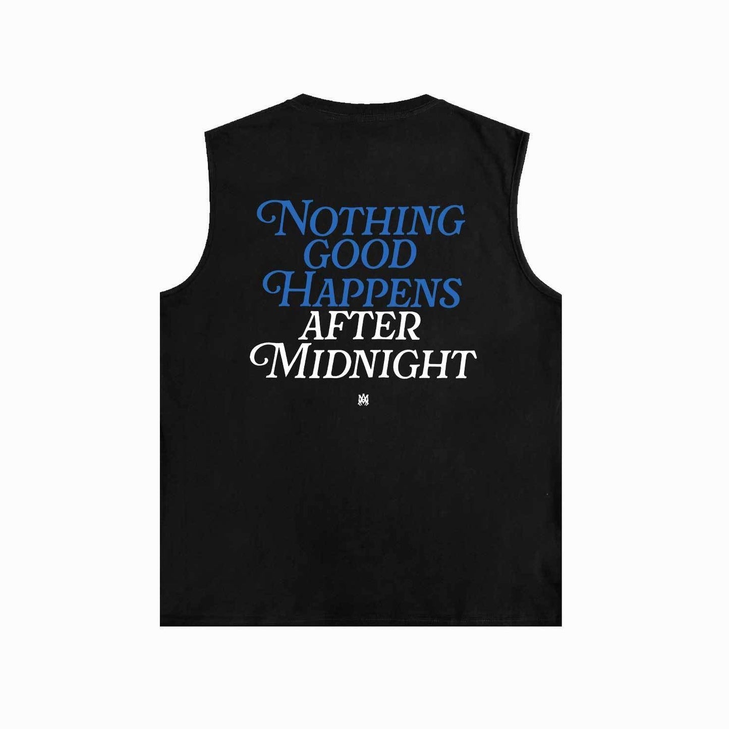 Amiri tank top earth letter printing