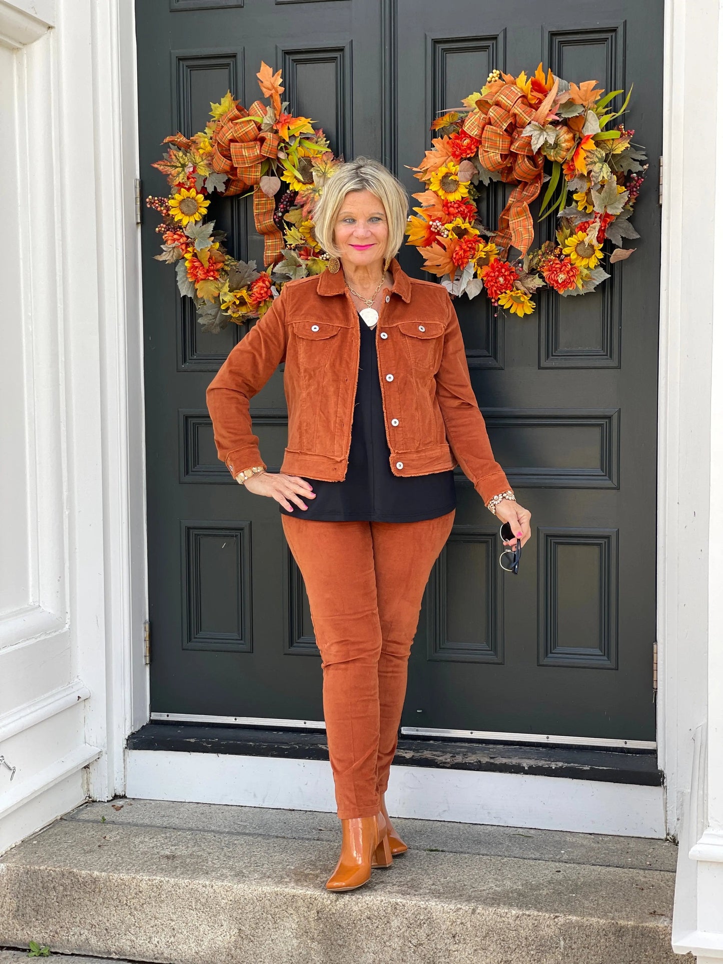 LULU-B COPPER VELOUR JACKET