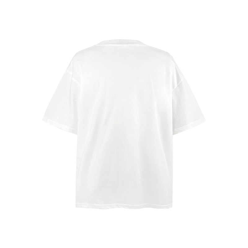 American vintage street T-shirt vintage loose cotton summer men