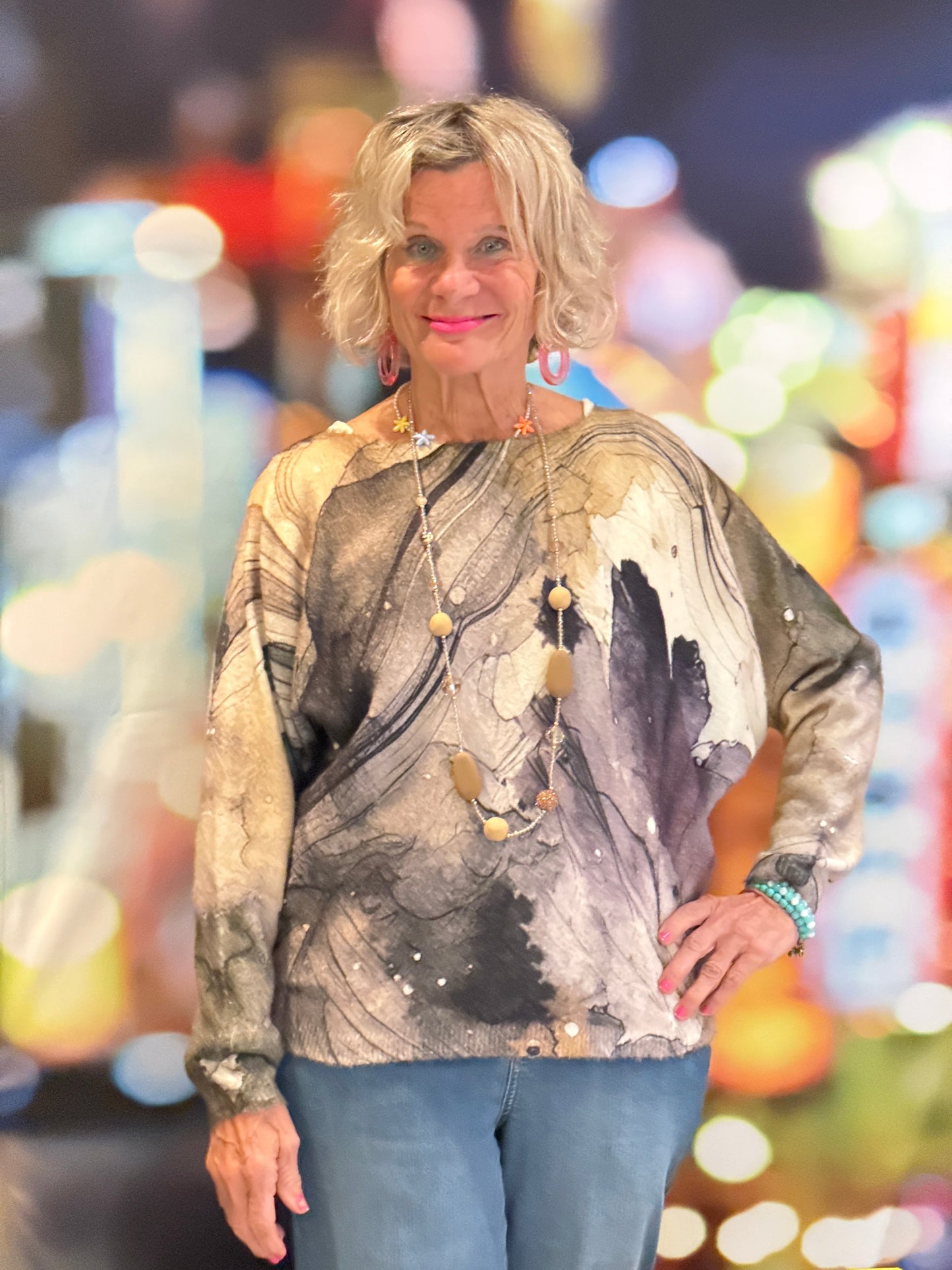 Ethyl Relax Dolman Sweater - Bind