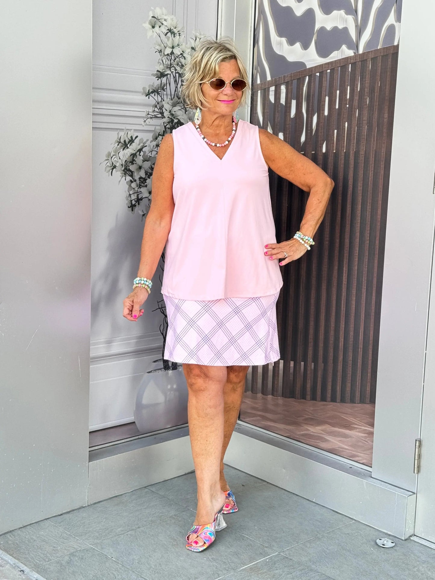LULU B PINK CHIC SKORT