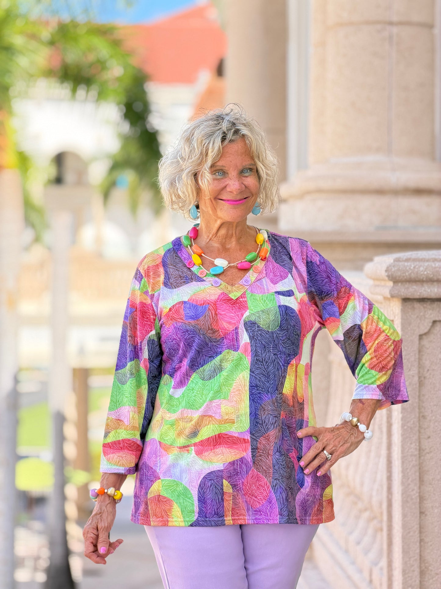 Ethyl The Social Butterfly Top - Edwa