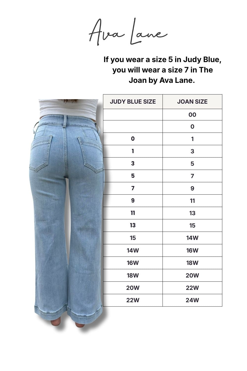 The Joan Super High-Rise Tummy Control Wide Leg Jeans