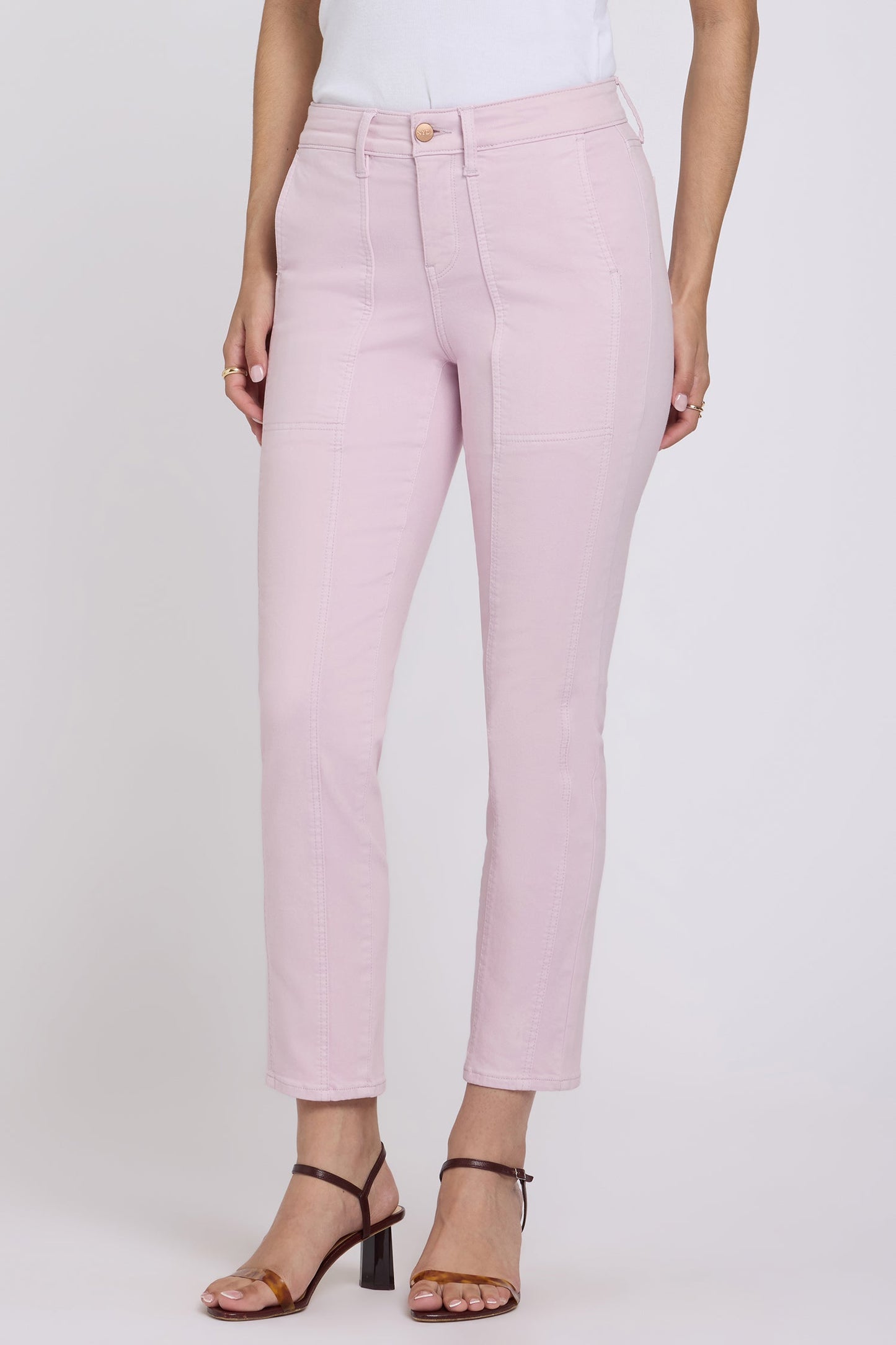 Margot Girlfriend Jeans - Light Lilac