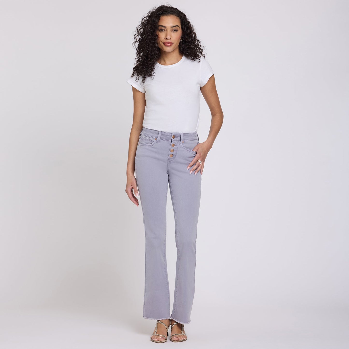 Barbara Bootcut Jeans - Vintage Lavender