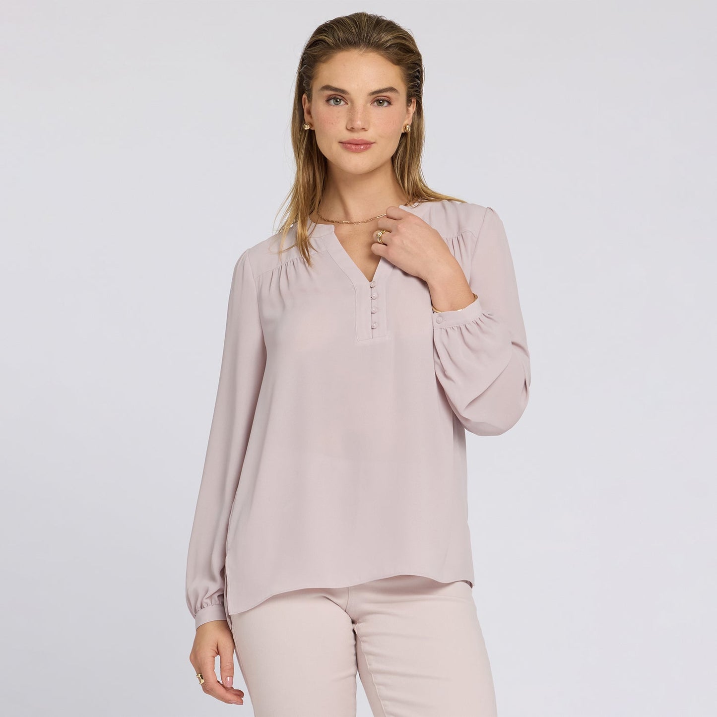 Trinity Blouse - Rock Flower