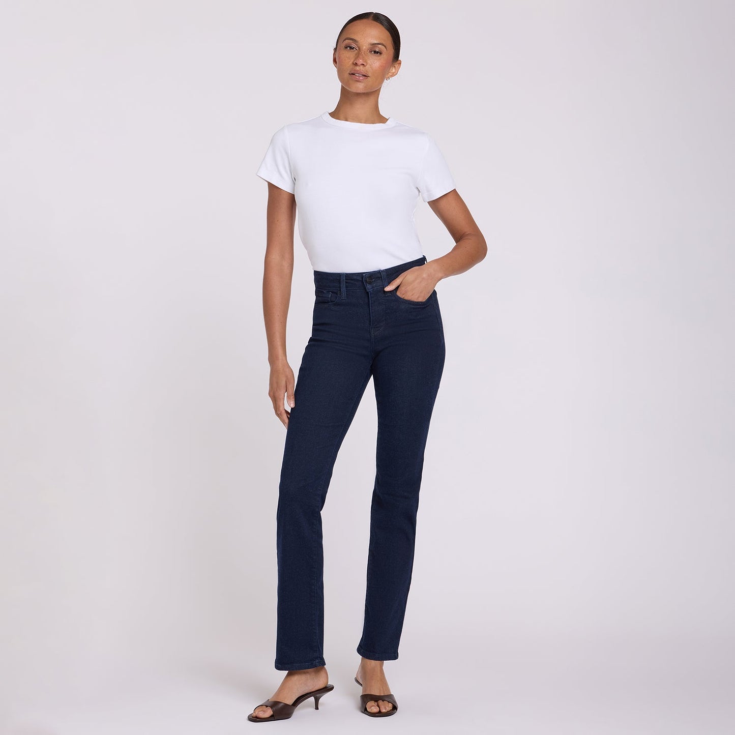 Marilyn Straight Jeans - Rinse