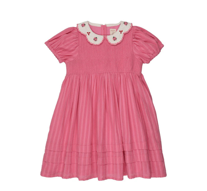 Analogie Downtown Dress-Ss - Fresh Pink