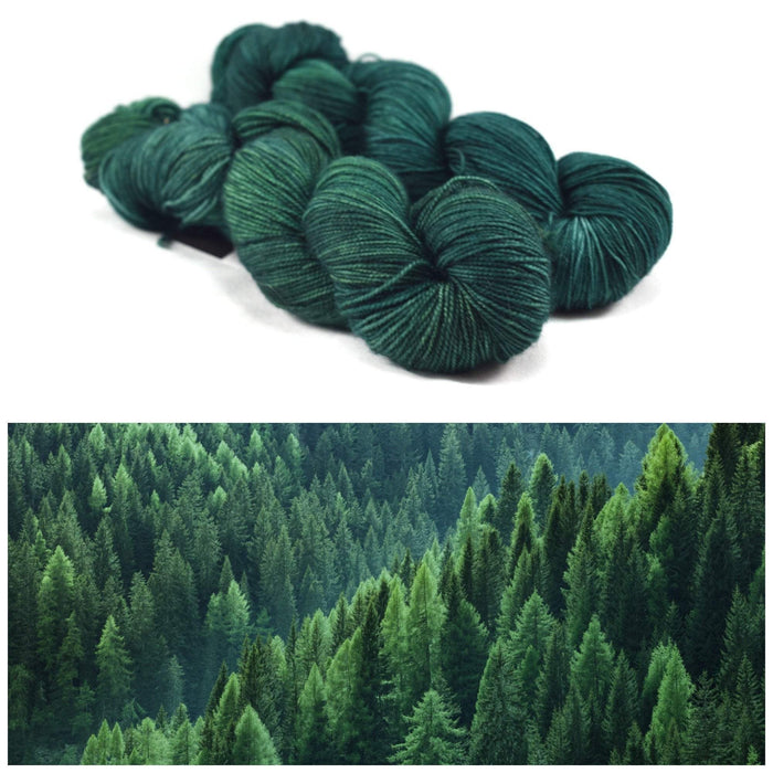 Destination Yarn Worsted Weight Yarn Aspen - Suitcase