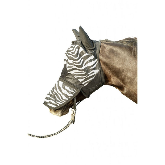 HKM Anti Fly Mask Zebra