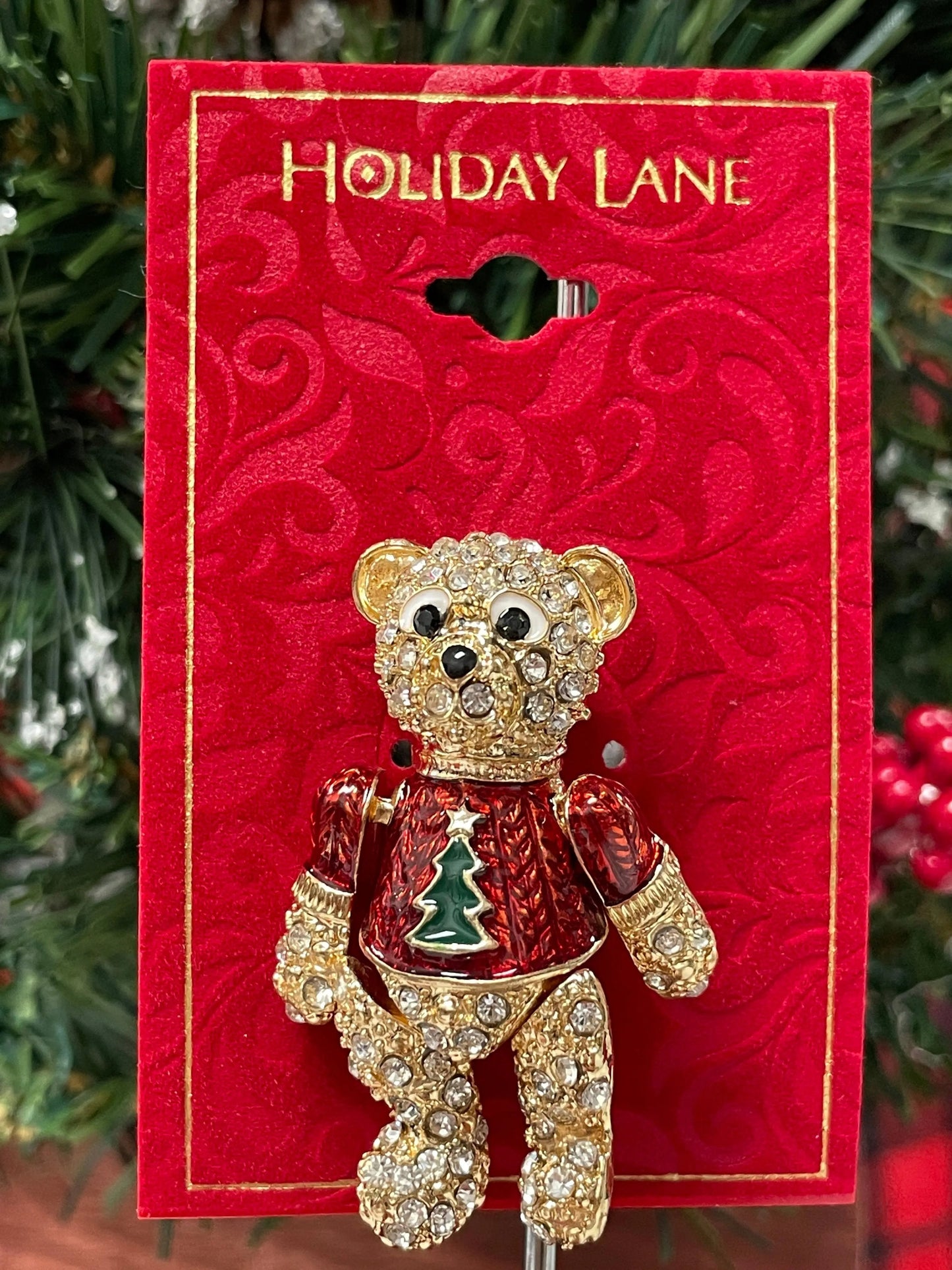 HOLIDAY SPECIAL BEAR PIN