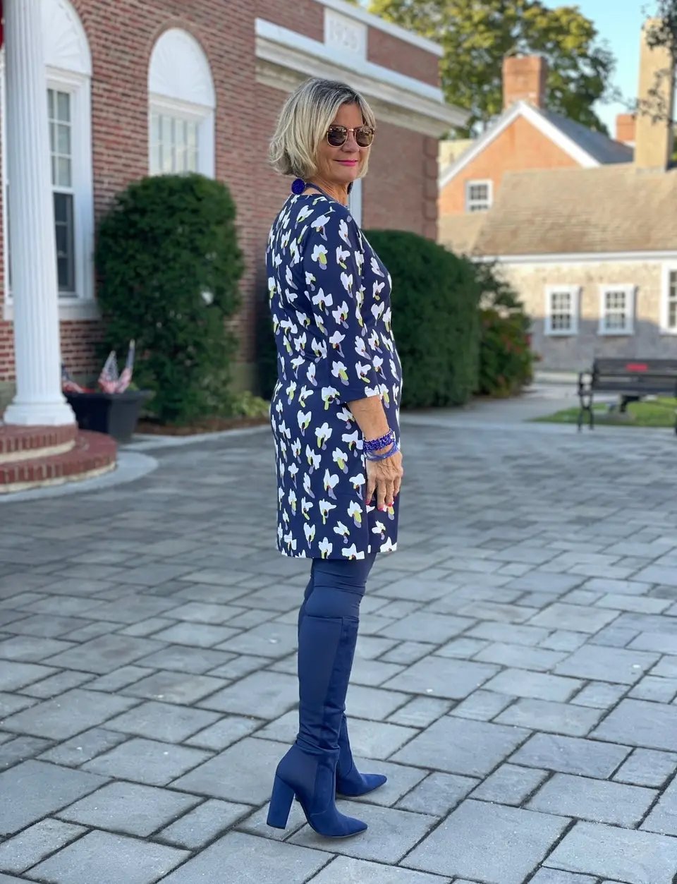 LULU-B NAVY DREAMING DRESS