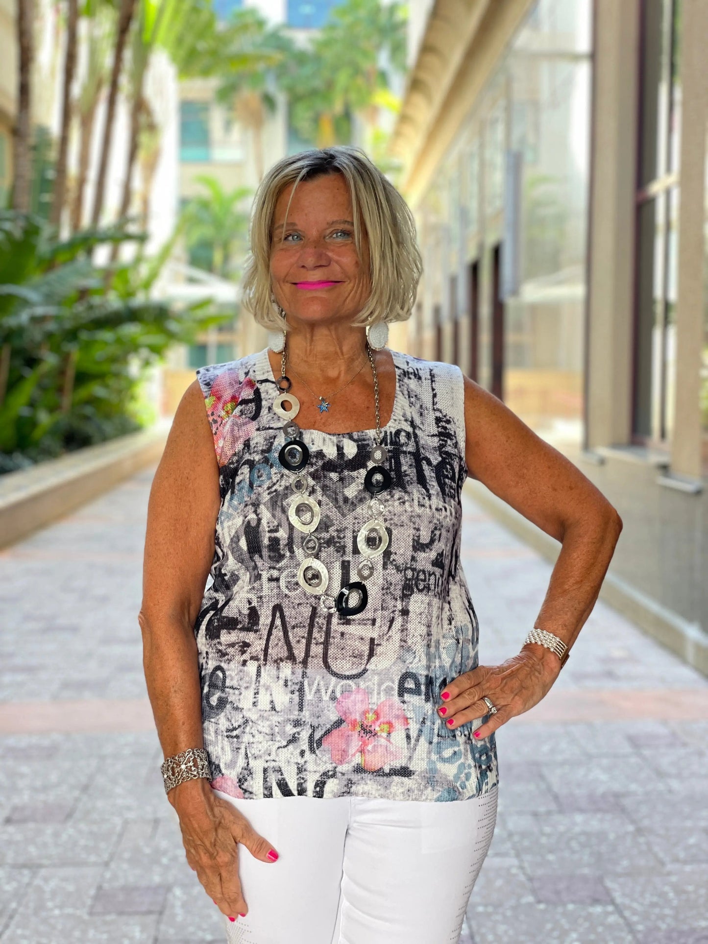Ethyl The Sweater Tank - Paris