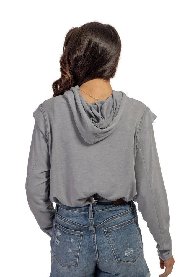 Women's Hi-Lo Hooded Top