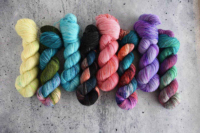 Destination Yarn fingering weight yarn Lagoon