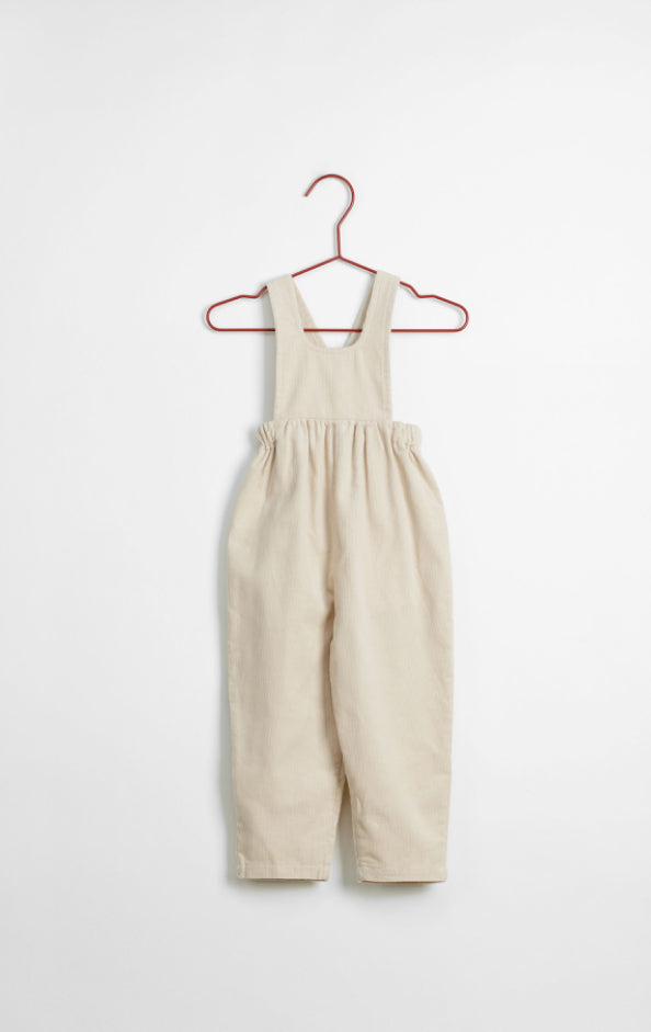 Please Mom Wheat Corduroy Overalls