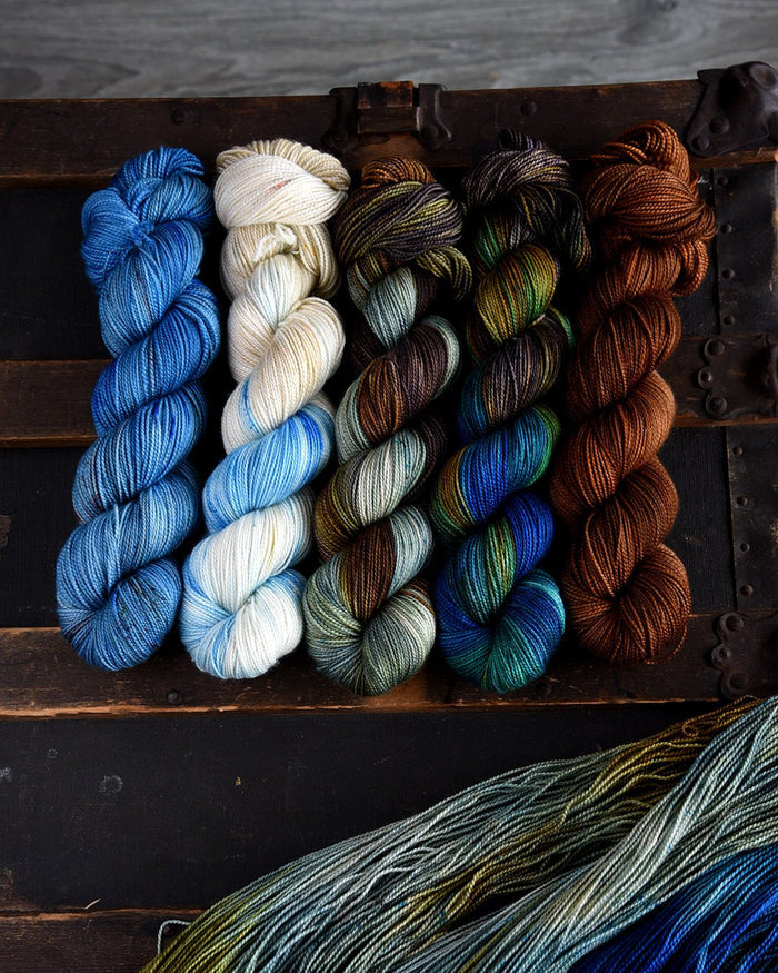 Destination Yarn fingering weight yarn TOES IN THE SAND