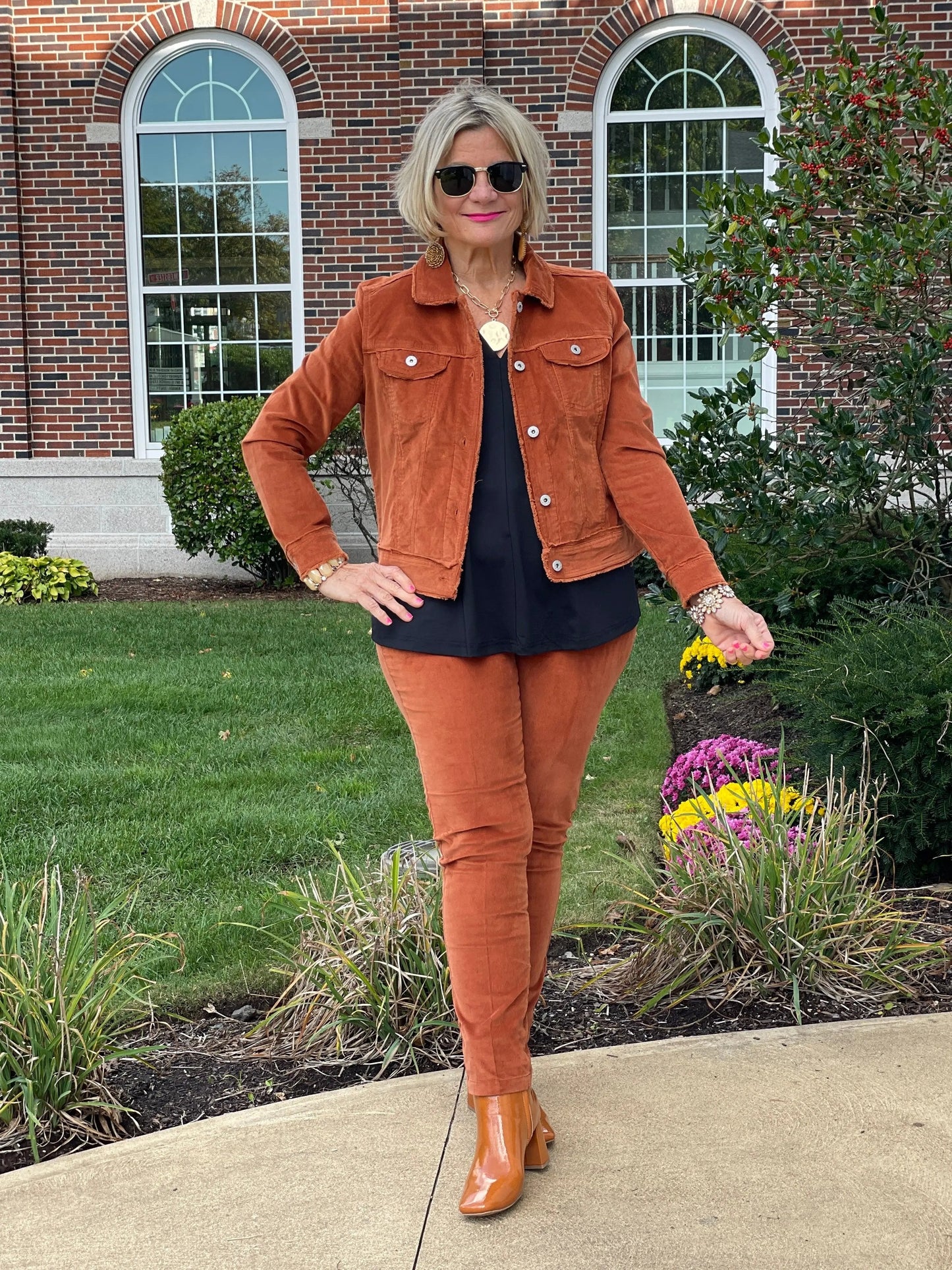 LULU-B  COPPER VELOUR JACKET