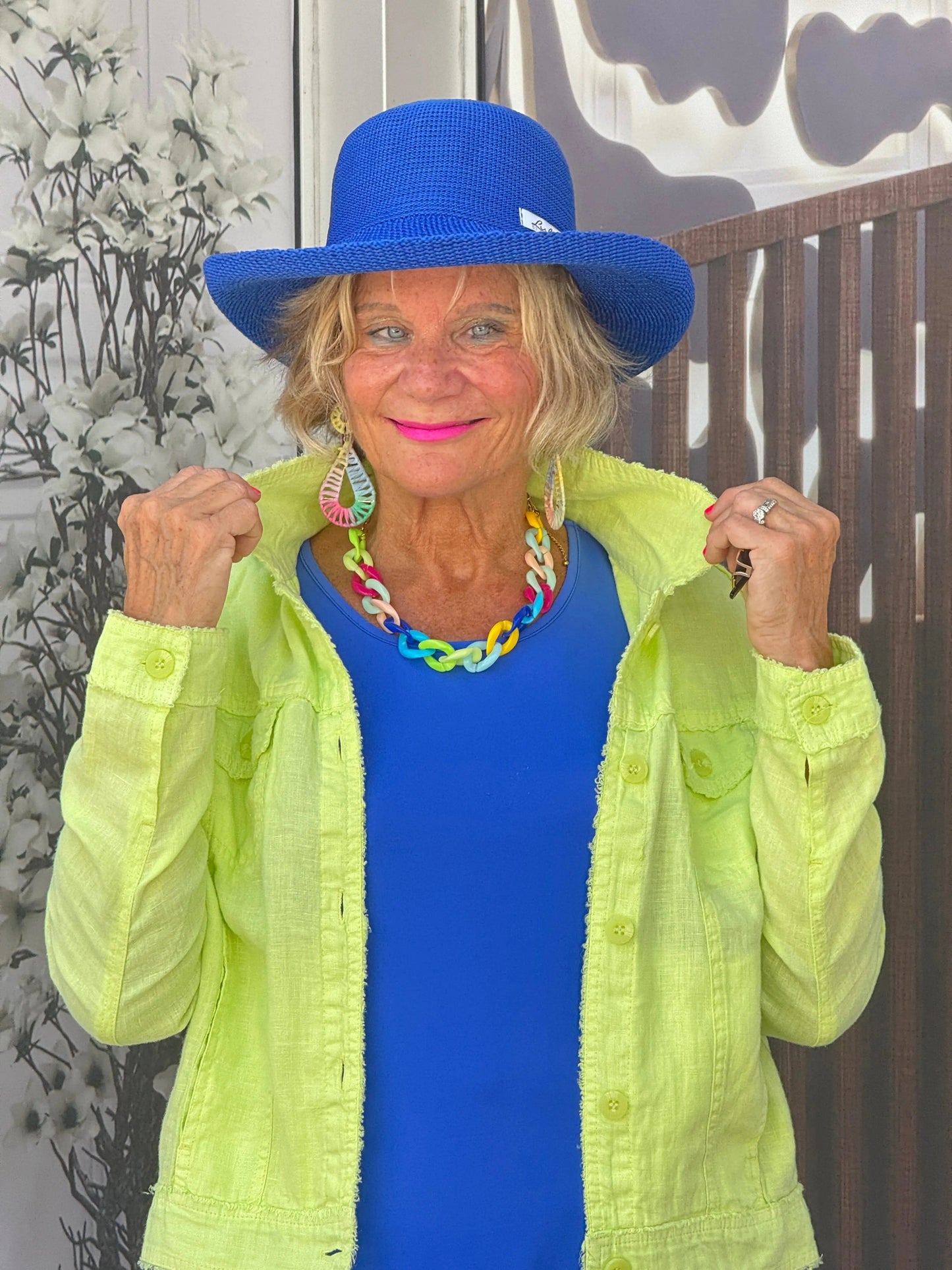 LULU B LIME LINE JACKET