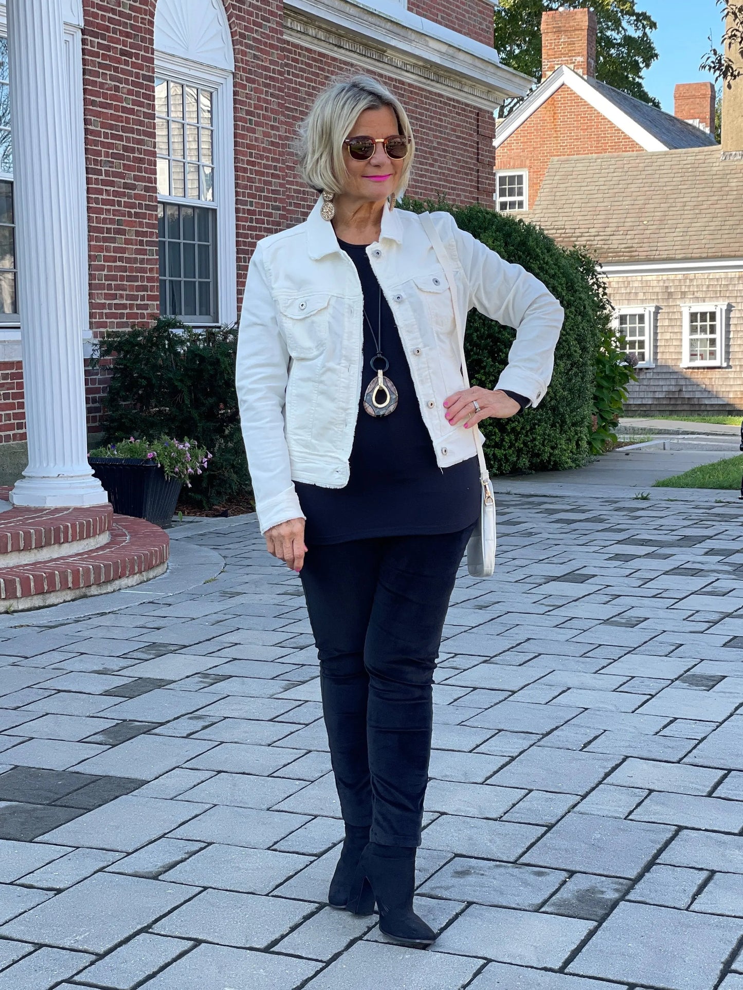 LULU-B CREAM VELOUR JACKET