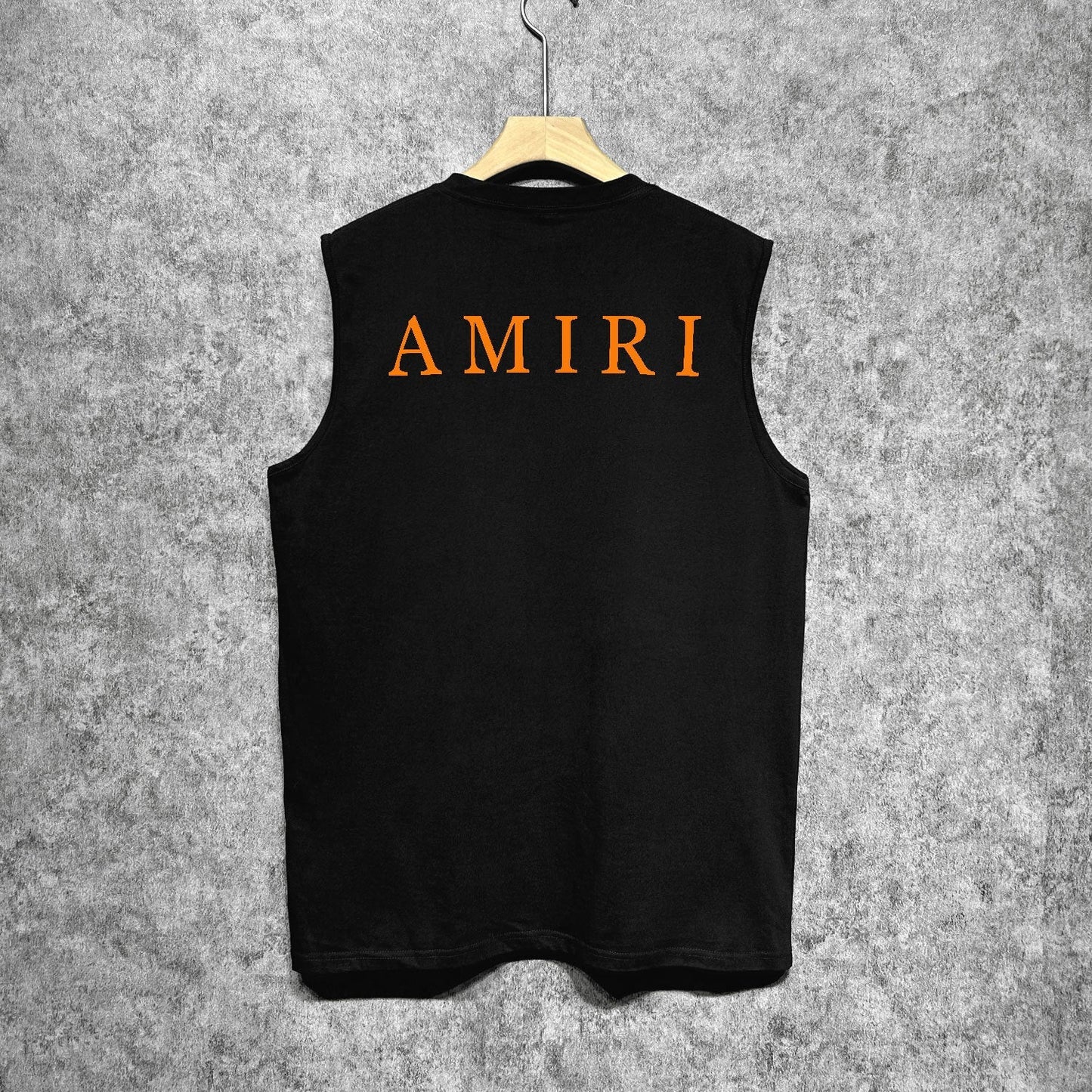 Amiri tank top spider letter printing