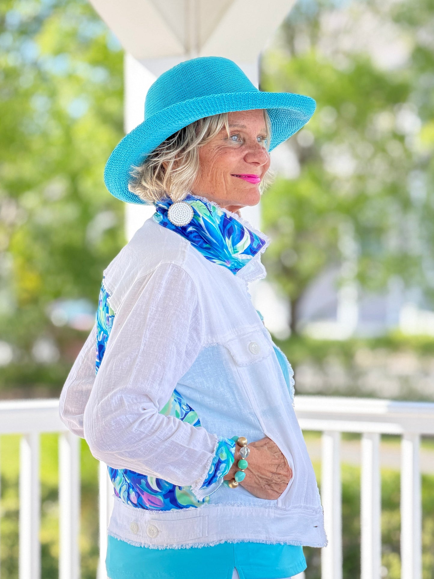 LULU-B AQUA HAT