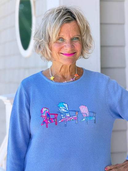 BEACH CLUB PERRI ADIRONDACK SWEATER
