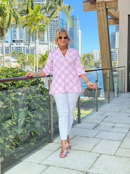 LULU B PINK CHIC TUNIC