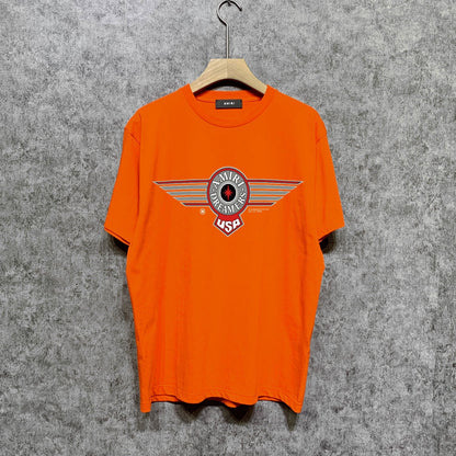 Amiri t shirts flying eagle wings chapter printing short sleeve