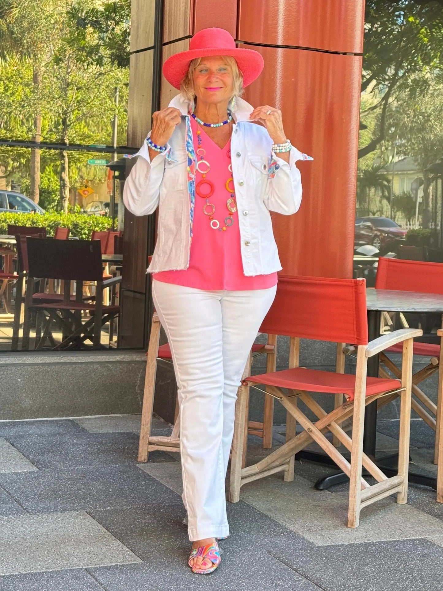 Ethyl The Peek Jacket - Icicle