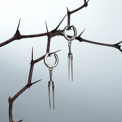 LONGINUS TWIN SPEAR EARRINGS