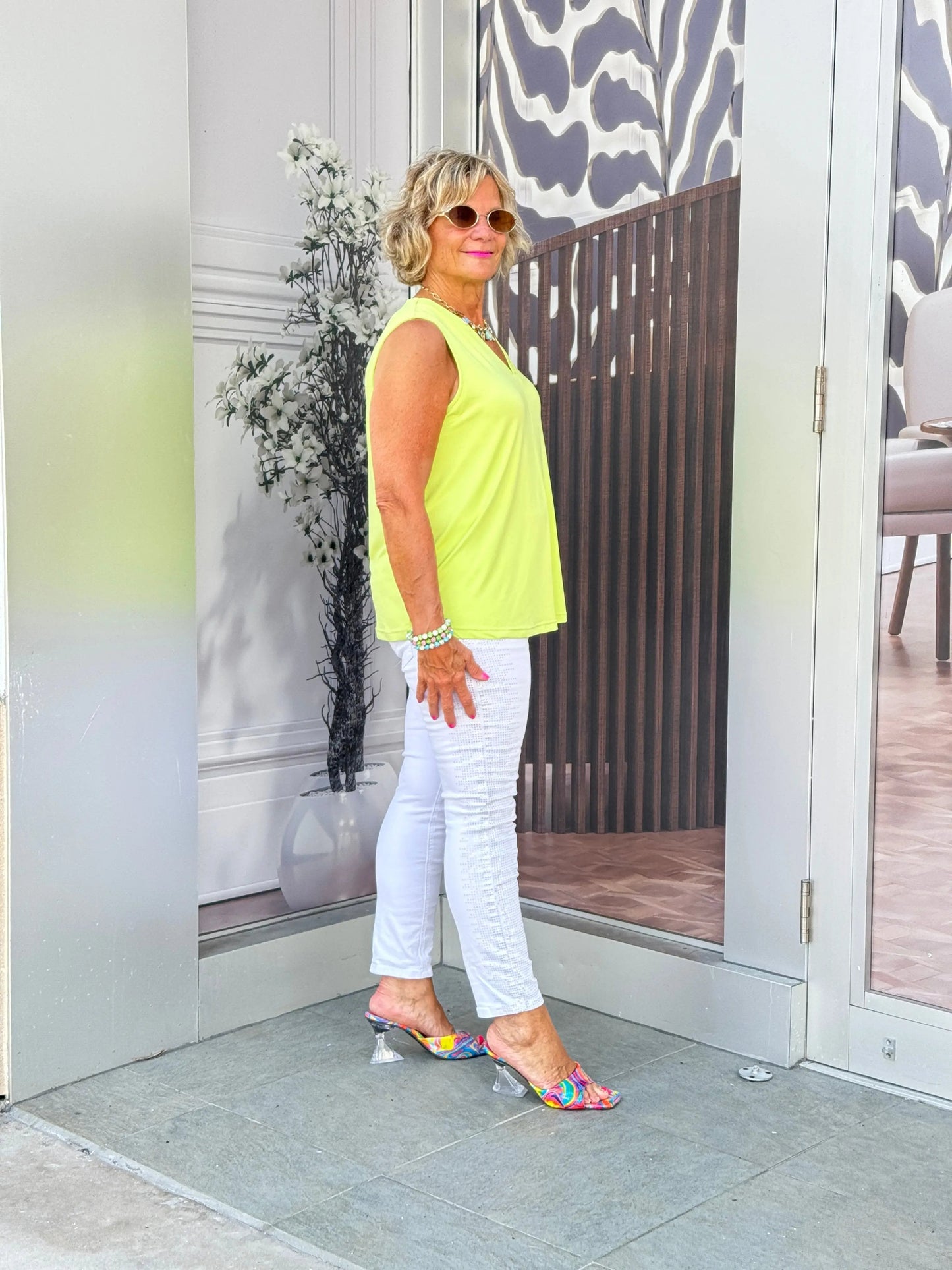 LULU-B KEY LIME TAILORED V
