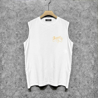 Amiri tank top bowling print