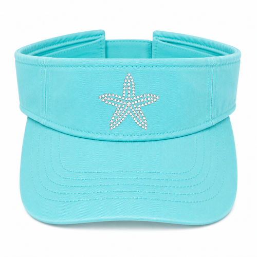 AQUA BLING STARFISH VISOR