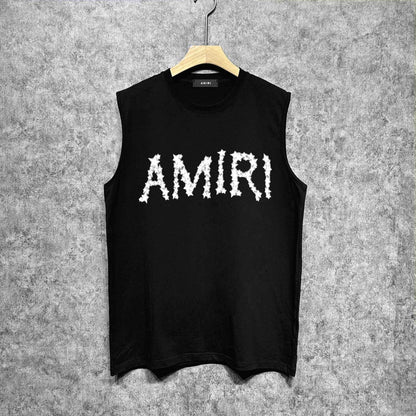 Amiri tank top mist star printing