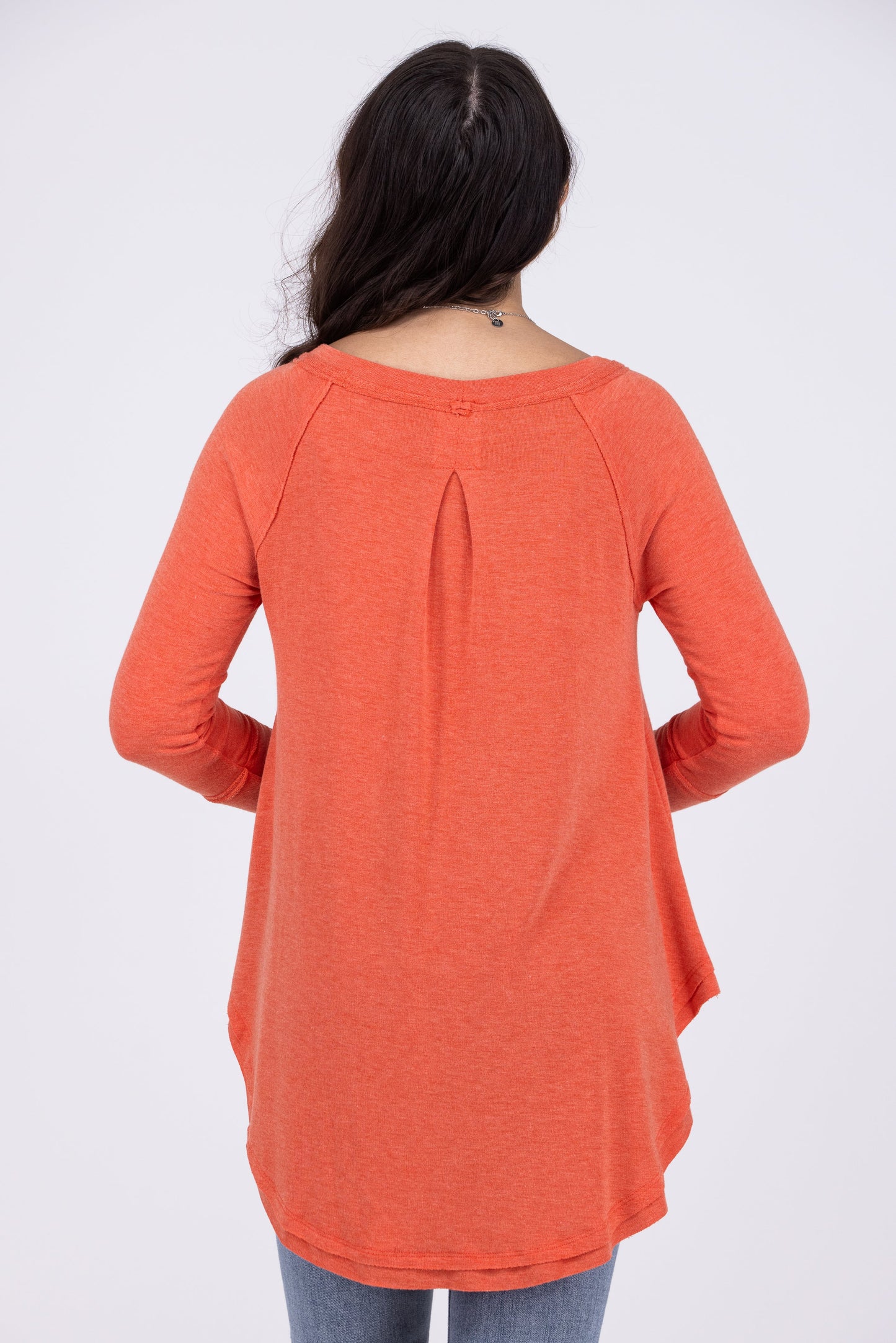Weekend Comforts Women's Relaxed Long Sleeve Top
