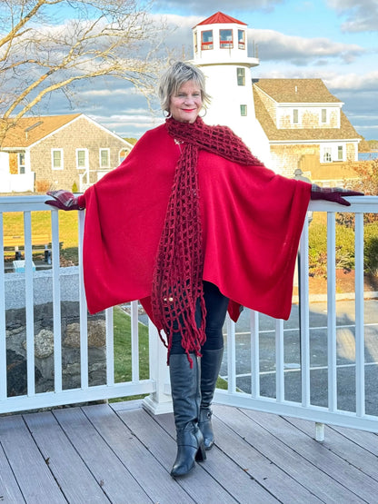 Holiday Red Wrap