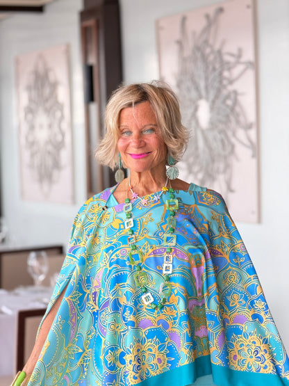 AQUA MARINE SEVEN WAY SCARF