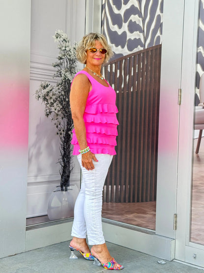 HOT PINK CHA CHA TANK