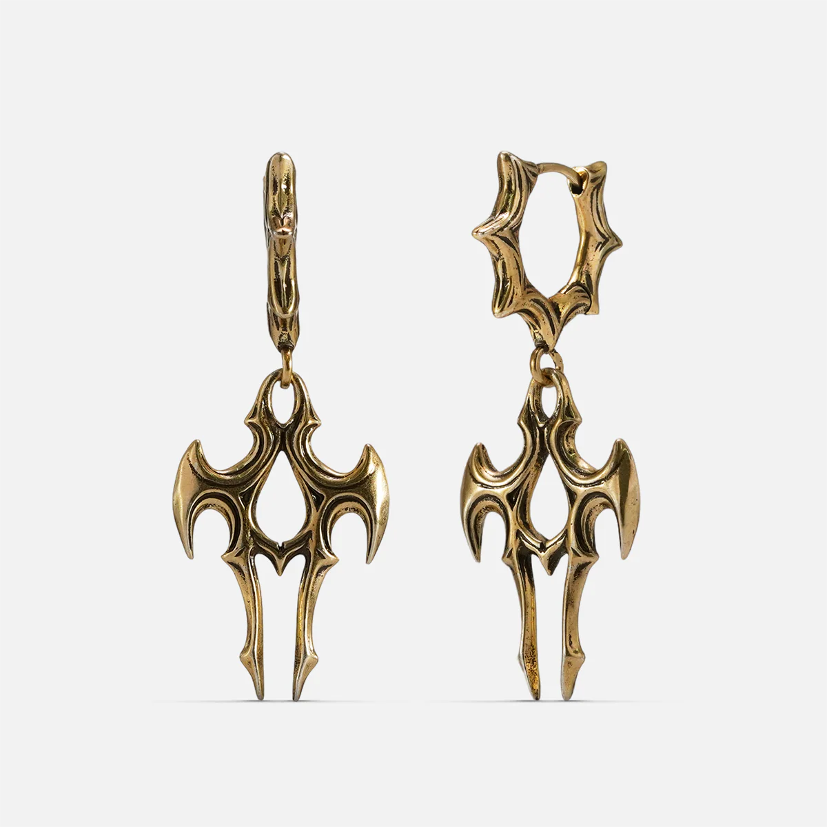 LONGINUS JUDGMENT TALON EARRINGS