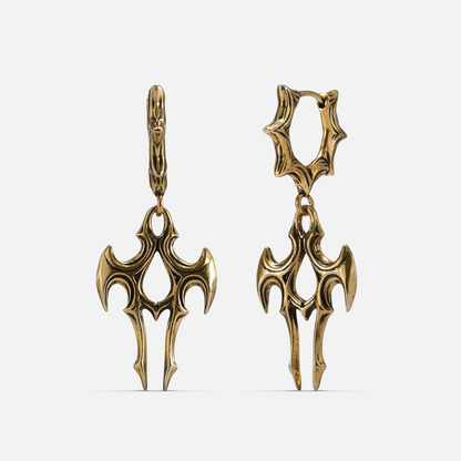 LONGINUS JUDGMENT TALON EARRINGS