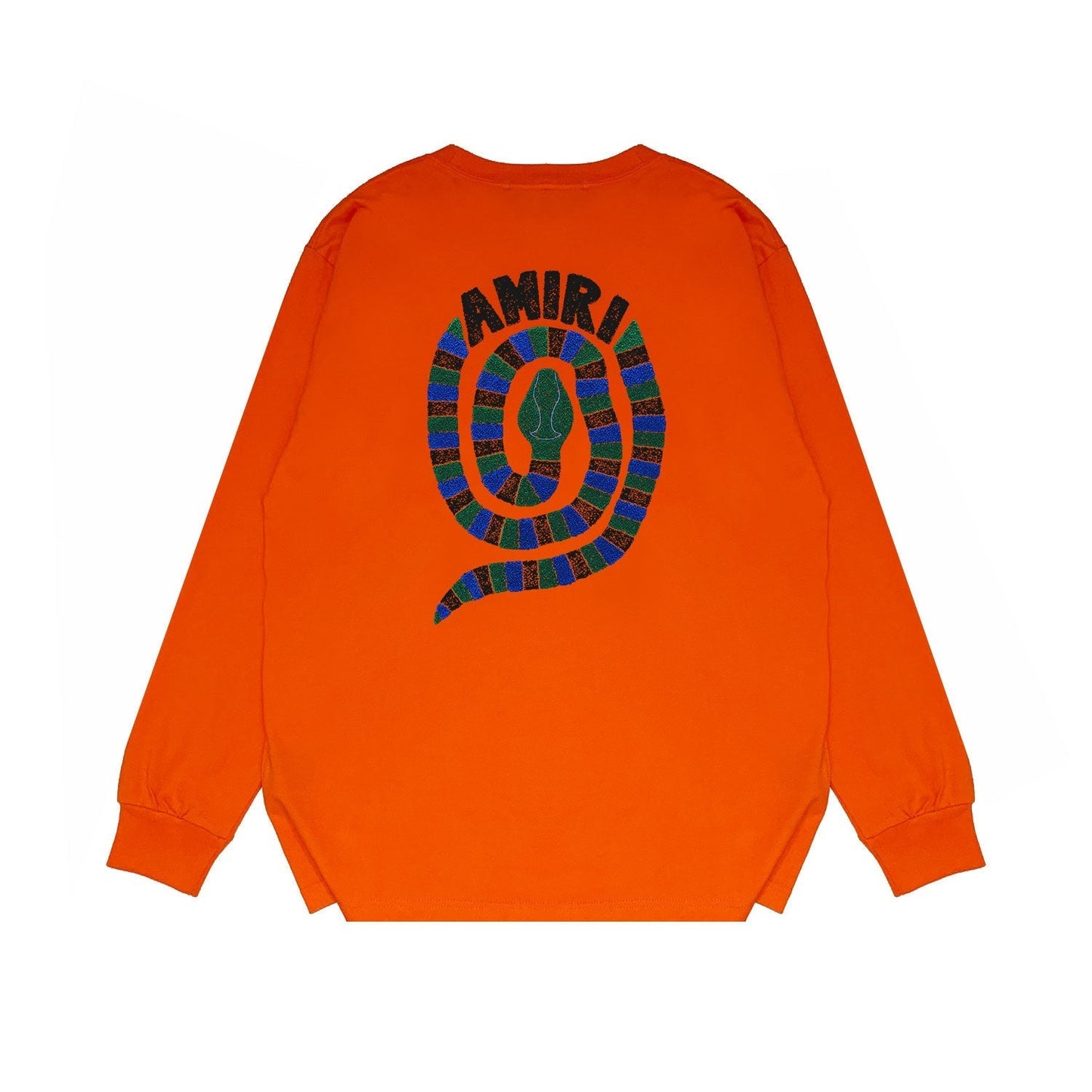 Amiri Long Sleeved Shirt Printed Trendy Pure Cotton
