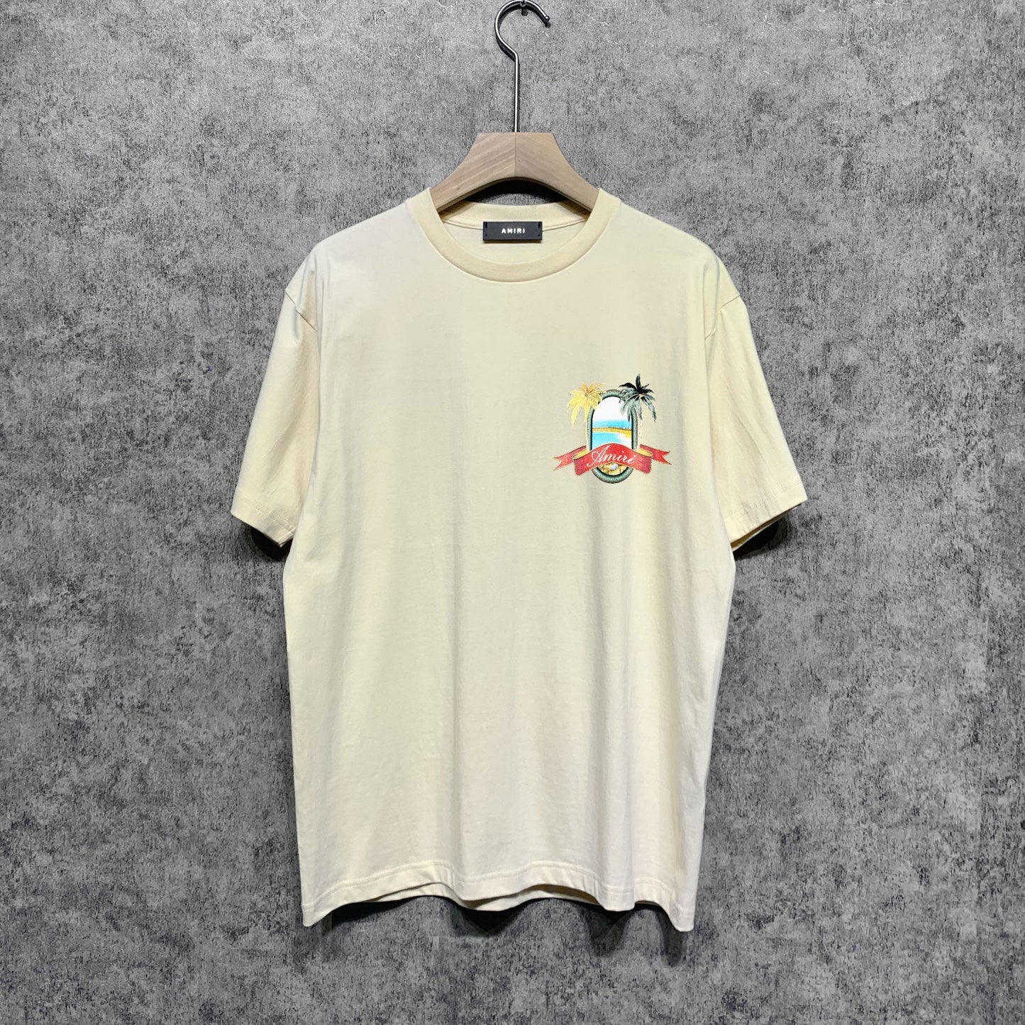 Amiri t shirts printing short sleeve