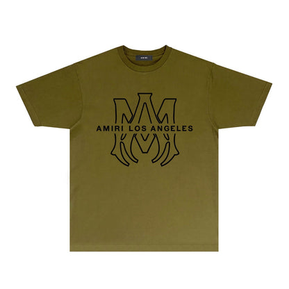 Amiri T Shirts Printed Trendy Pure Cotton