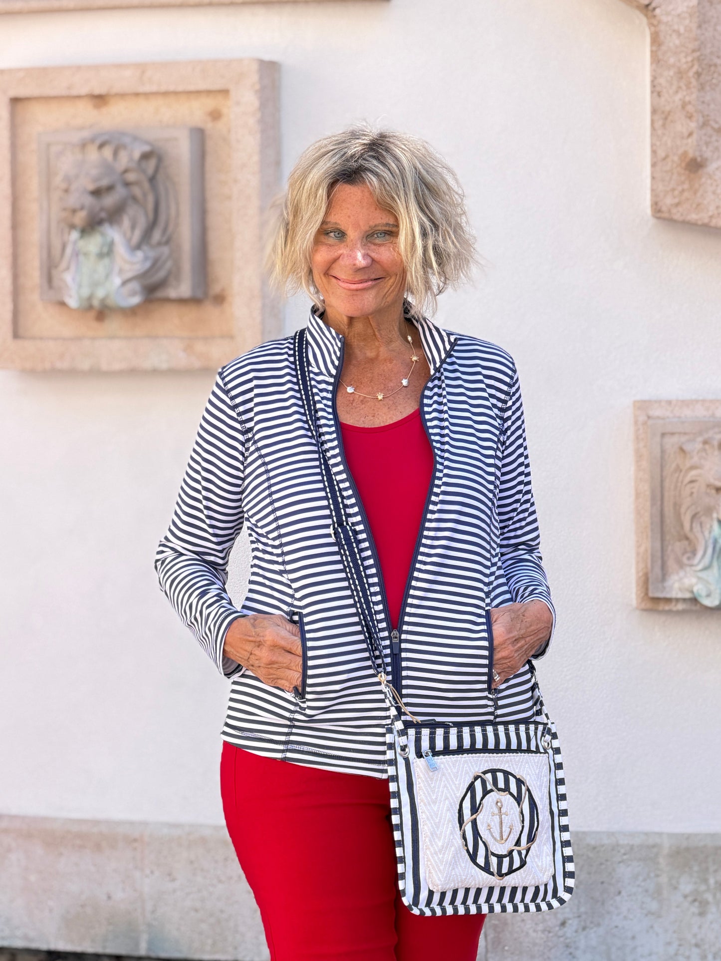 Anchor, Gold Anchor Crossbody